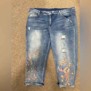 💗Terra Sky Plus Size Capri💗